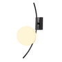 Opviq Hilal - 3821 Lámpara de pared Blanco y negro